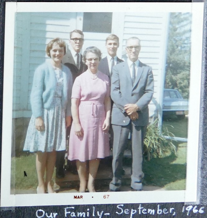 Rutschow family Sept 1966